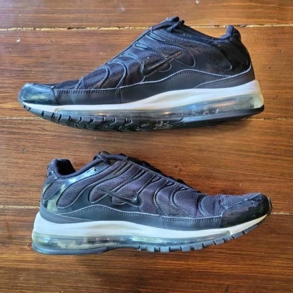 Size 12.5 - Nike Air Max Plus 97 Black - Picture 2 of 6